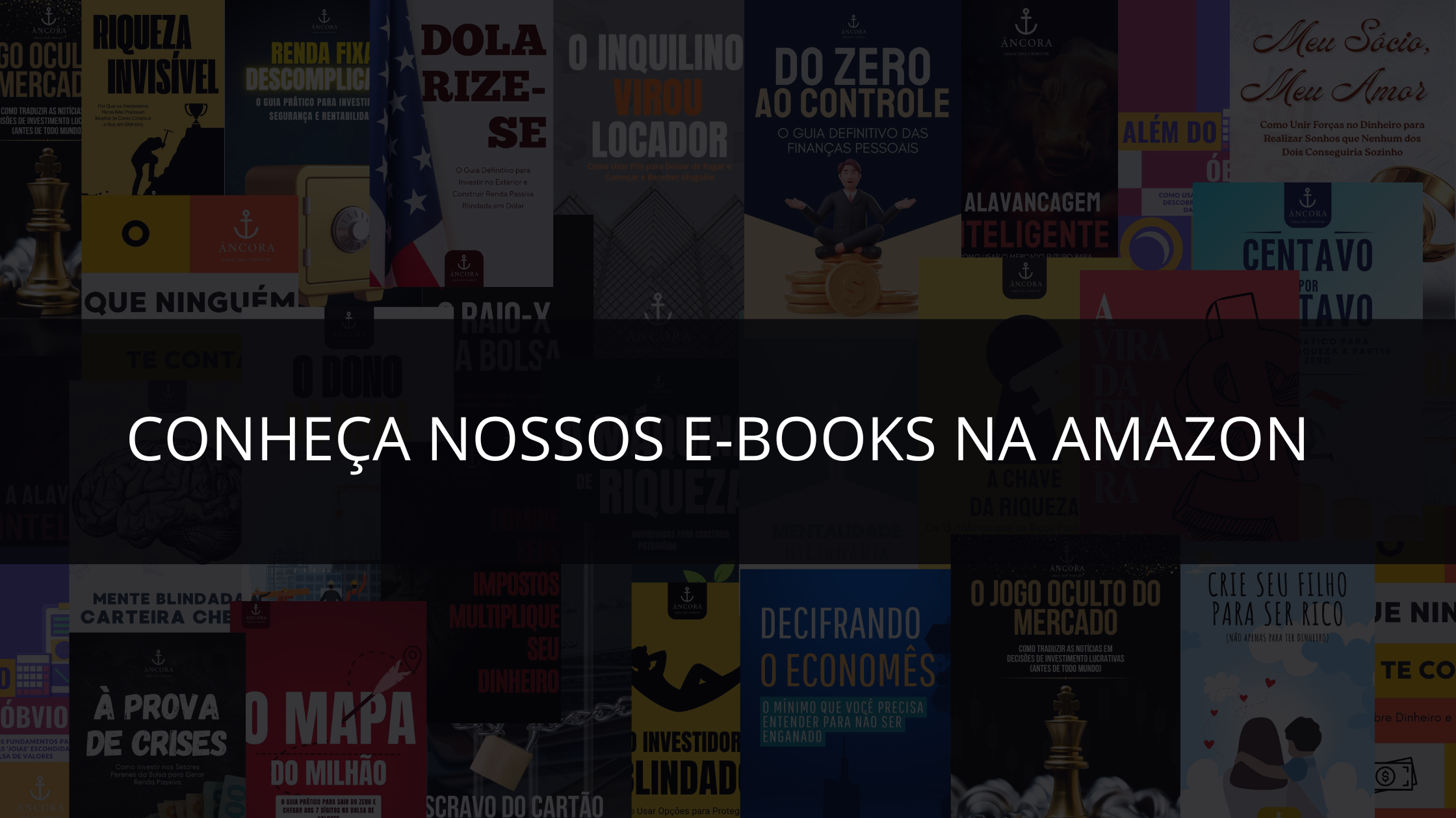 Conheça nossos e-books na Amazon (Banner para blog)